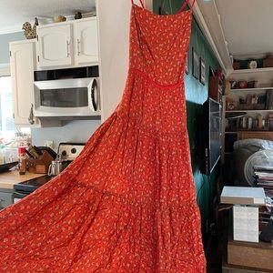 Urban Outfitters lace up back dress